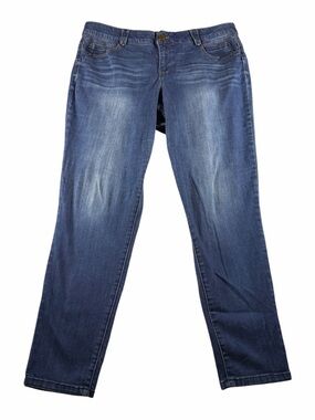 Democracy Women's Skinny-Leg Jeans in Indigo Wash